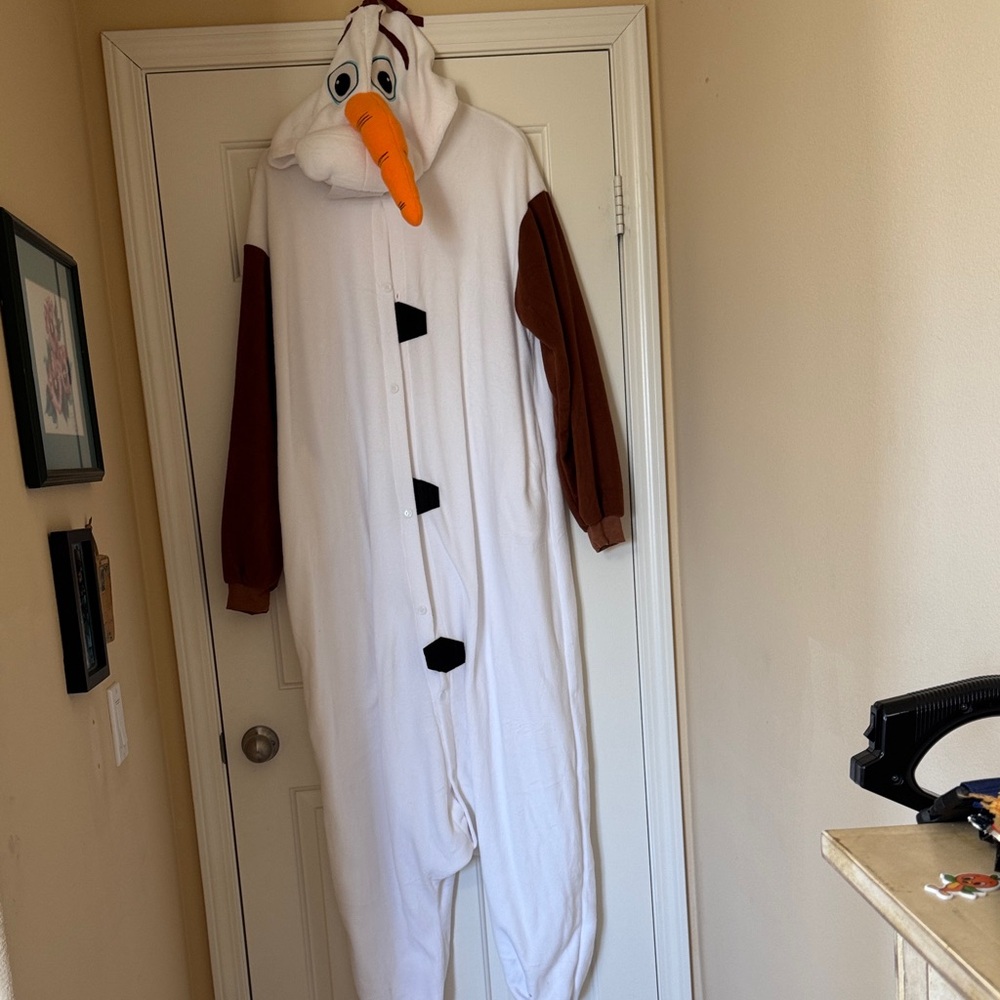 Olaf Character Onesie Costume